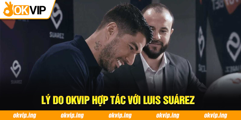 Lý do OKVIP hợp tác với Luis Suárez